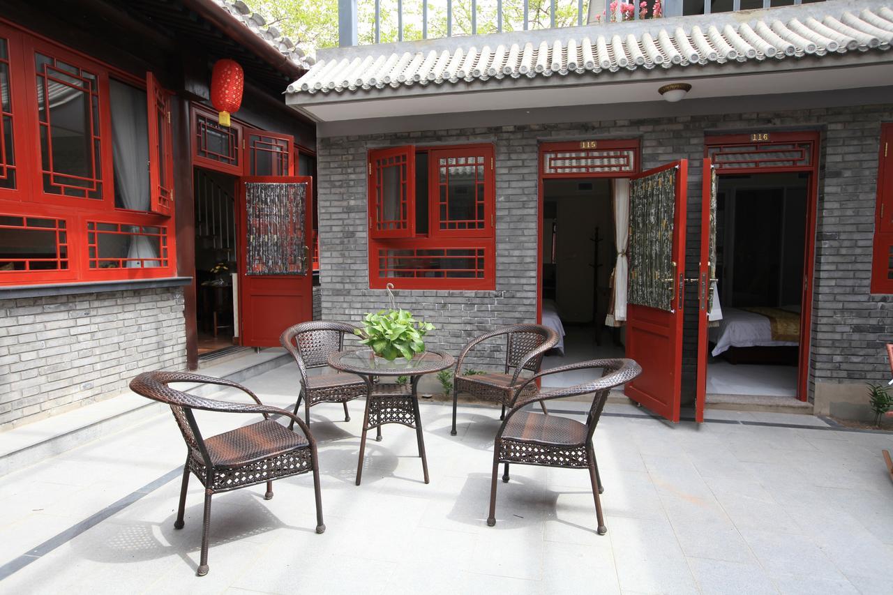 Zhantan Courtyard Hotel Beijing Bagian luar foto