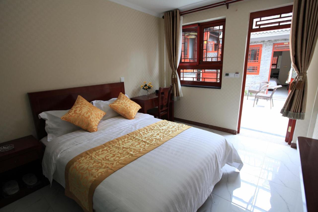 Zhantan Courtyard Hotel Beijing Bagian luar foto
