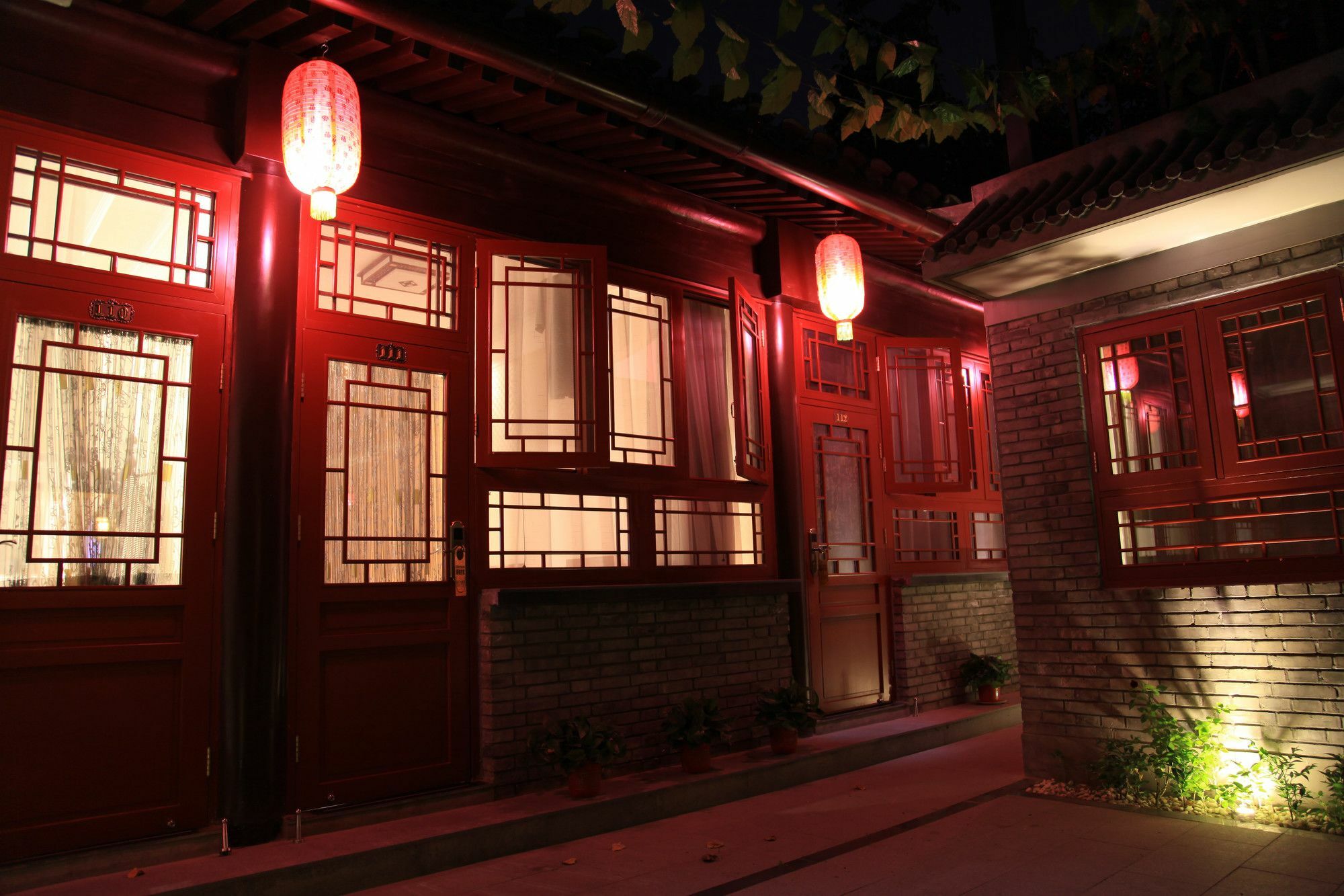 Zhantan Courtyard Hotel Beijing Bagian luar foto